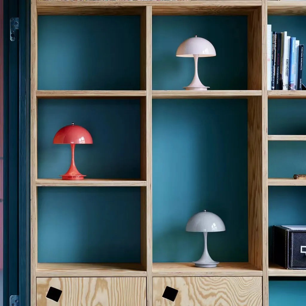 ShroomLite - Mushroom-Shaped Modern LED Table Lamp