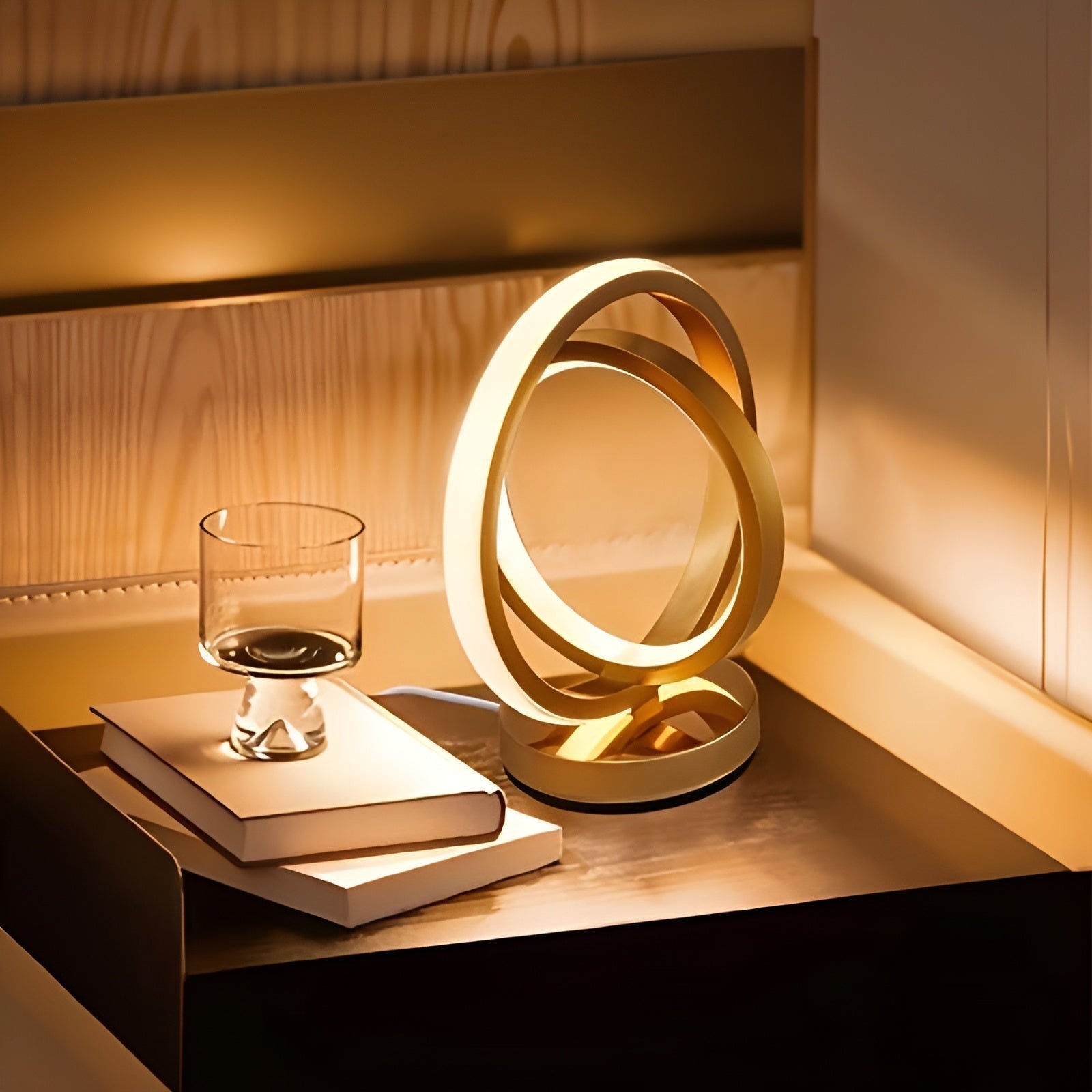 Modern Dimmable Table Lamp - Stylish Metal Design with USB