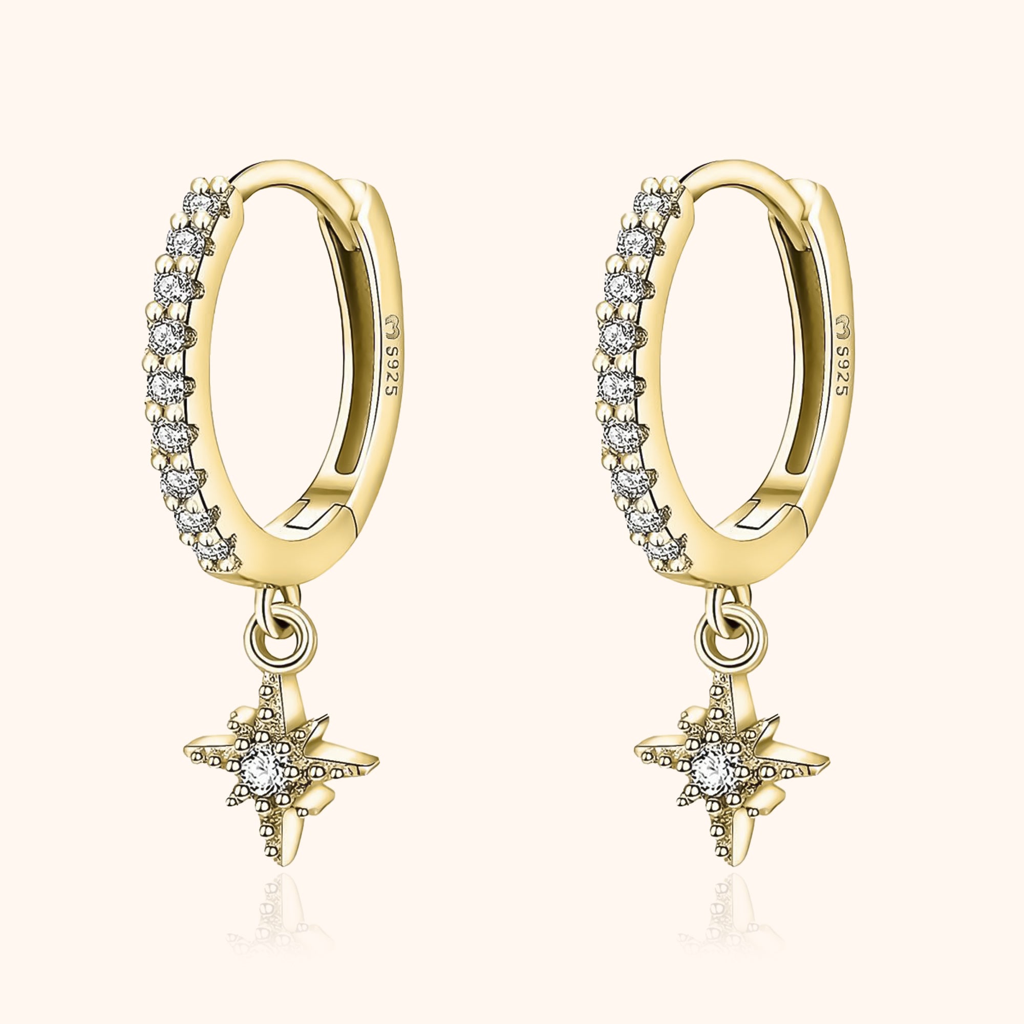 Elegant Galaxy Earrings - Celestia