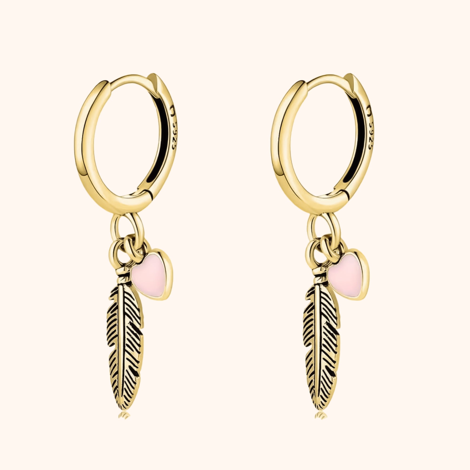Heartwarming Creoles with a Loving Feather - Althea