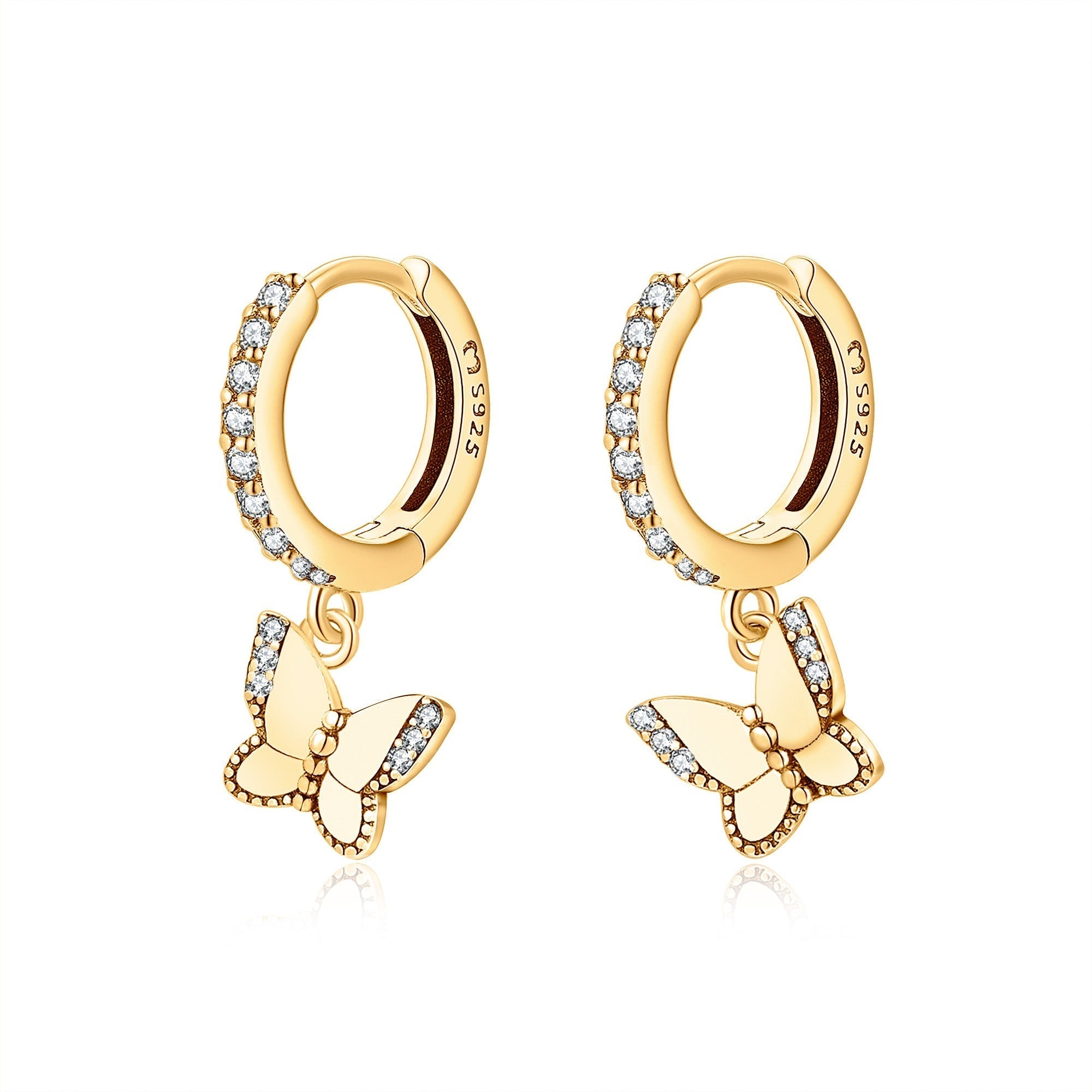 Captivating Butterfly Earrings - Lyrielle
