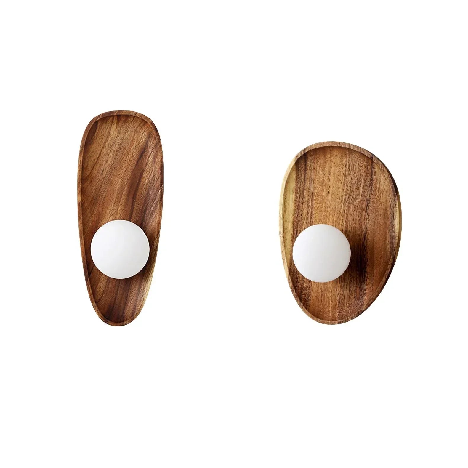 BoisLumi Wall - Natural Wooden Wall Lamp for Atmospheric Lighting