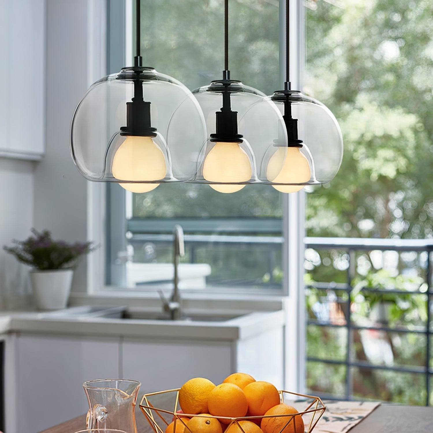 ÉclatPure Ceiling Lamp - Minimalist LED Ceiling Lamp for Stylish Spaces