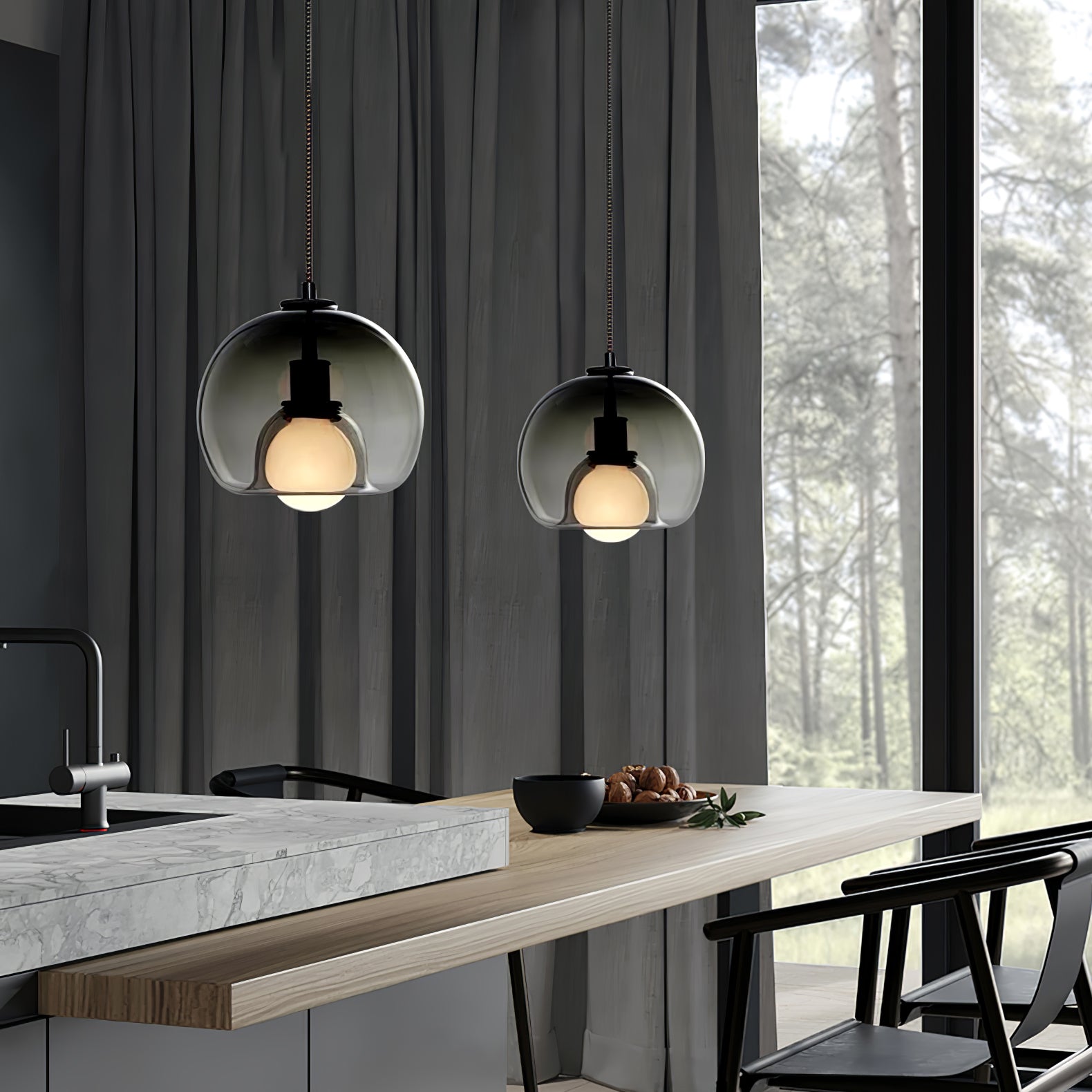 ÉclatPure Ceiling Lamp - Minimalist LED Ceiling Lamp for Stylish Spaces