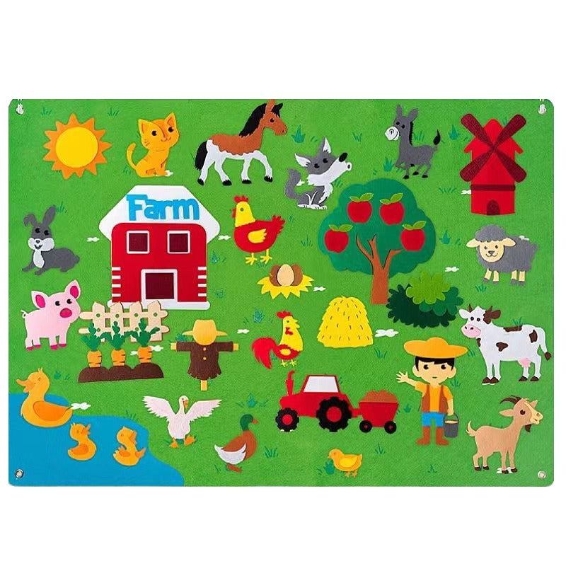 FeltPlay – Creative Felt Table for Toddlers' Playfulness