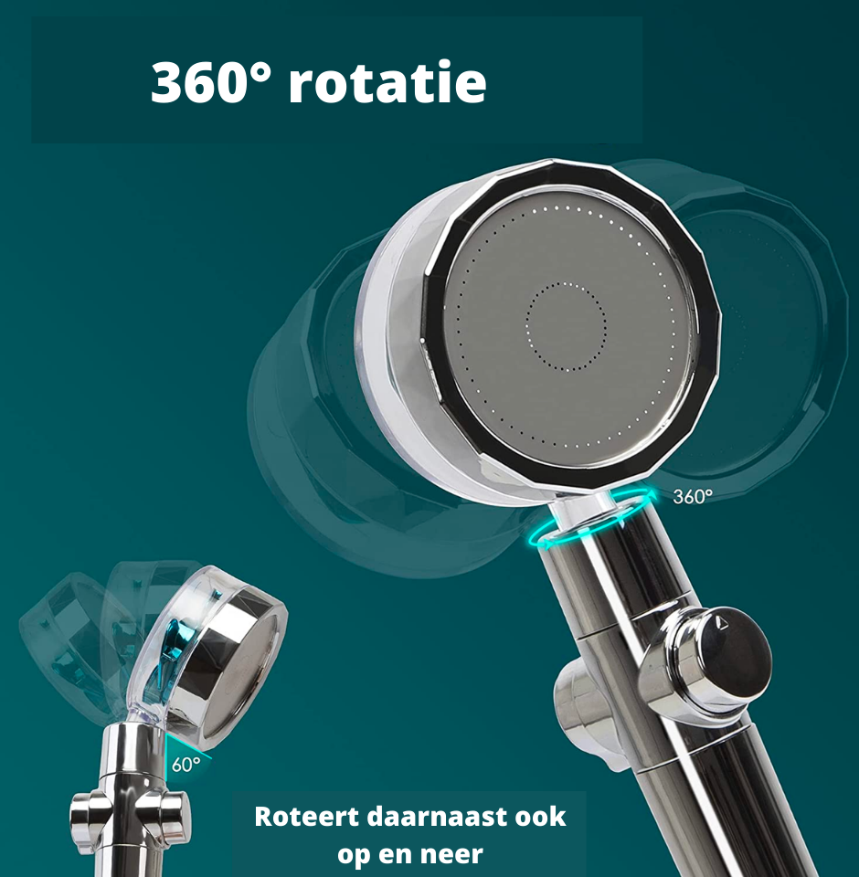 HydroPower Shower Head – Durable Shower Spray with Filter