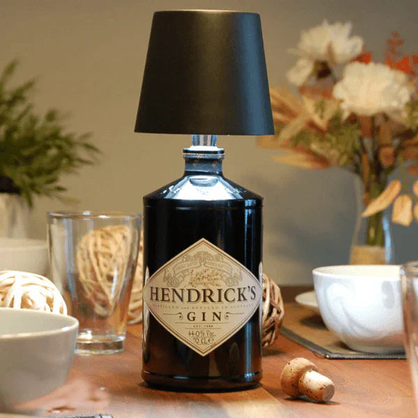 GlowBottle - Stylish LED Bottle Lamp for Interior Design
