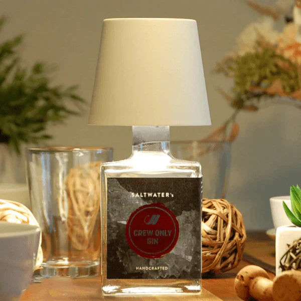 GlowBottle - Stylish LED Bottle Lamp for Interior Design
