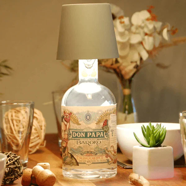 GlowBottle - Stylish LED Bottle Lamp for Interior Design