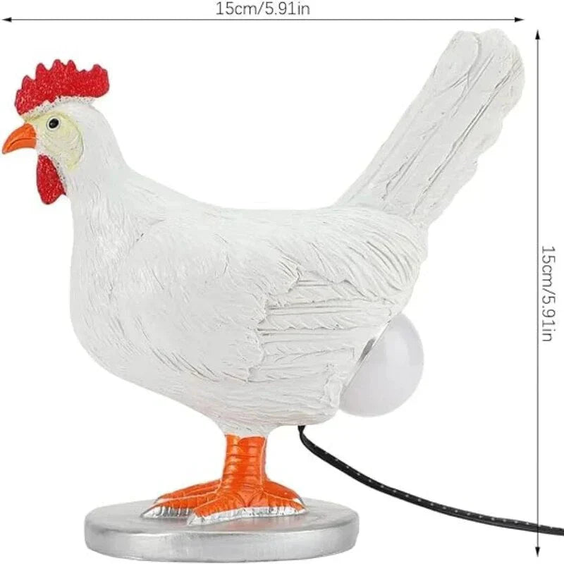 ChickLite – Lekfull Kyckling Bordslampa för ditt Bord