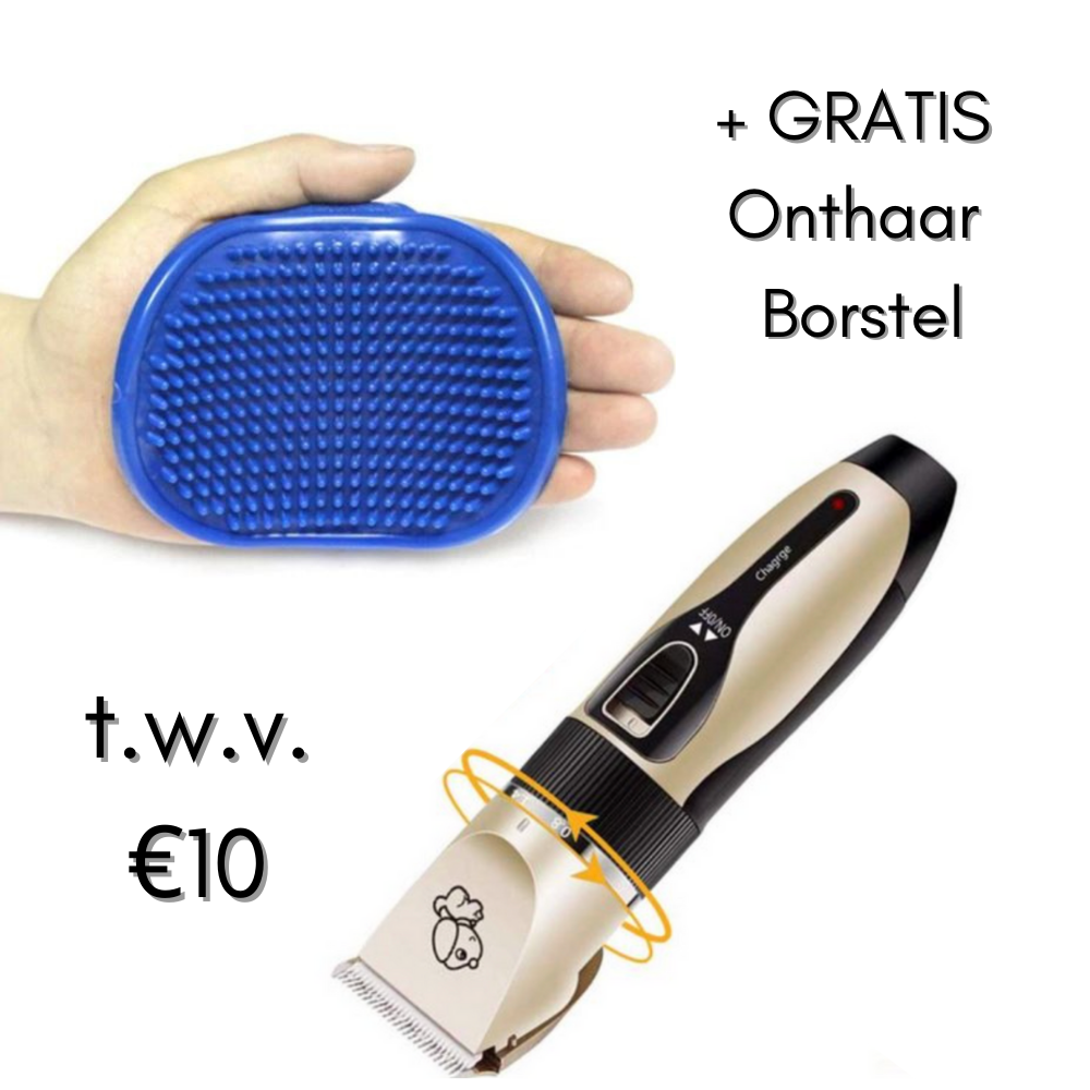 Pett Groomer - Professional Dog Trimmer + Brush