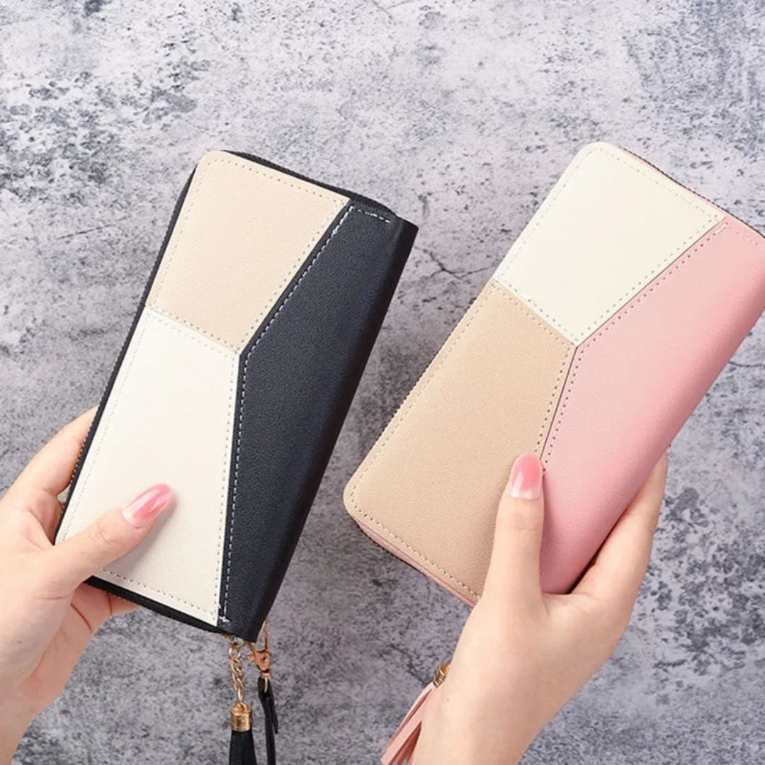 GeoChic - Stylish Long Wallet for Women