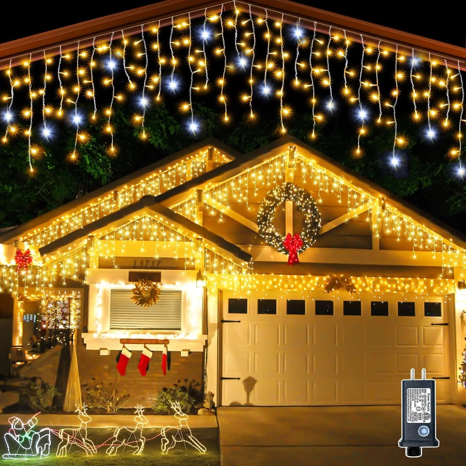 EnchantedGlow – Magical LED Light Curtains for the Holidays