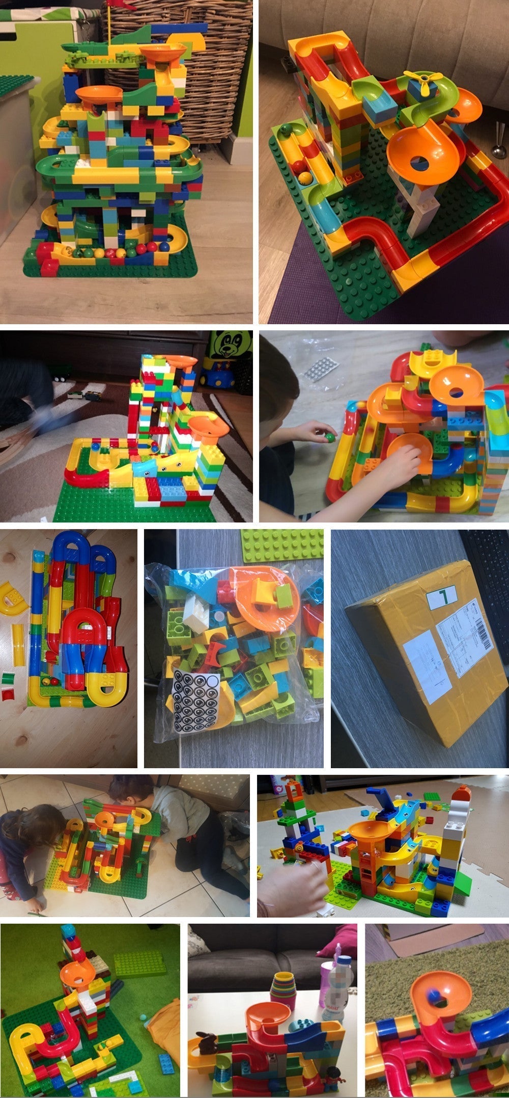 Marble Builder Set - Customizable Marble Slide for Creation