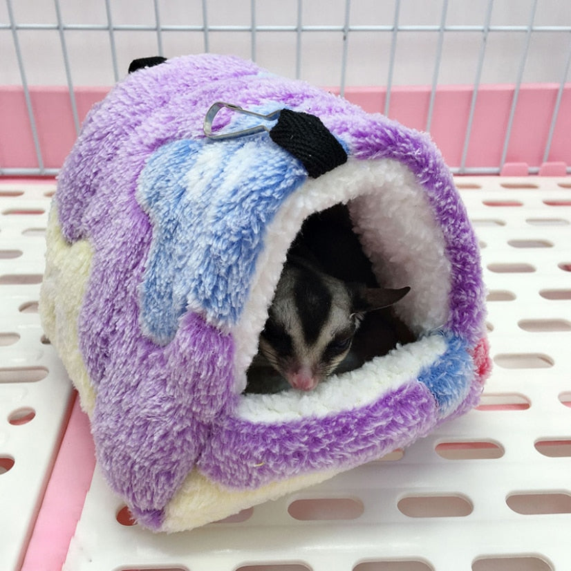HarryHamster - Soft Hamster House with Hammock
