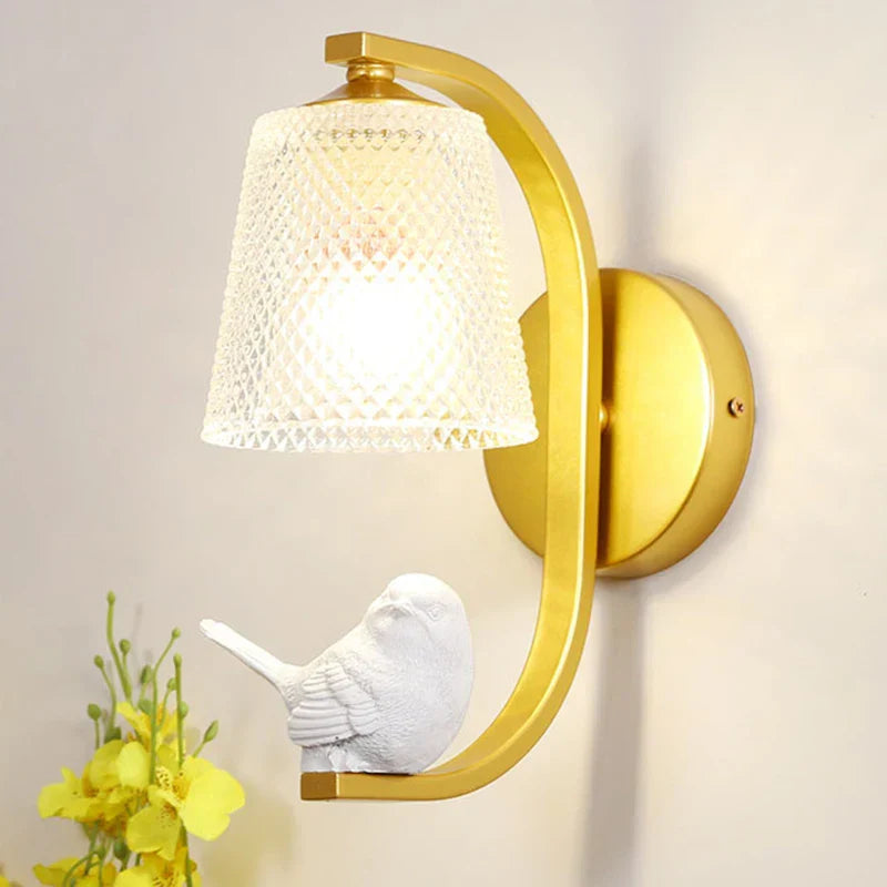 NordicBird Light – Trendy bird wall lamp for bedrooms