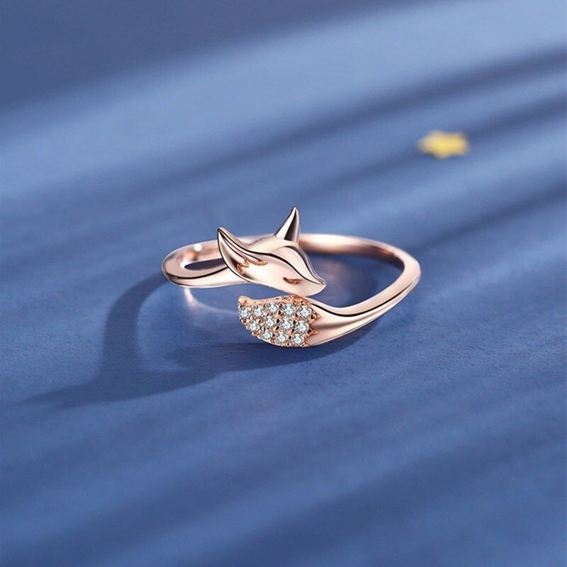 Elegant silver winter ring - Renara
