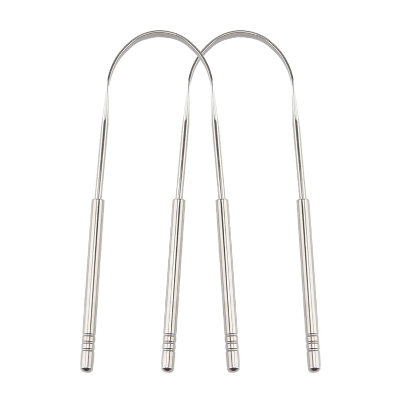 ScrapeMaster – High Quality Stainless Steel Tongue Scraper