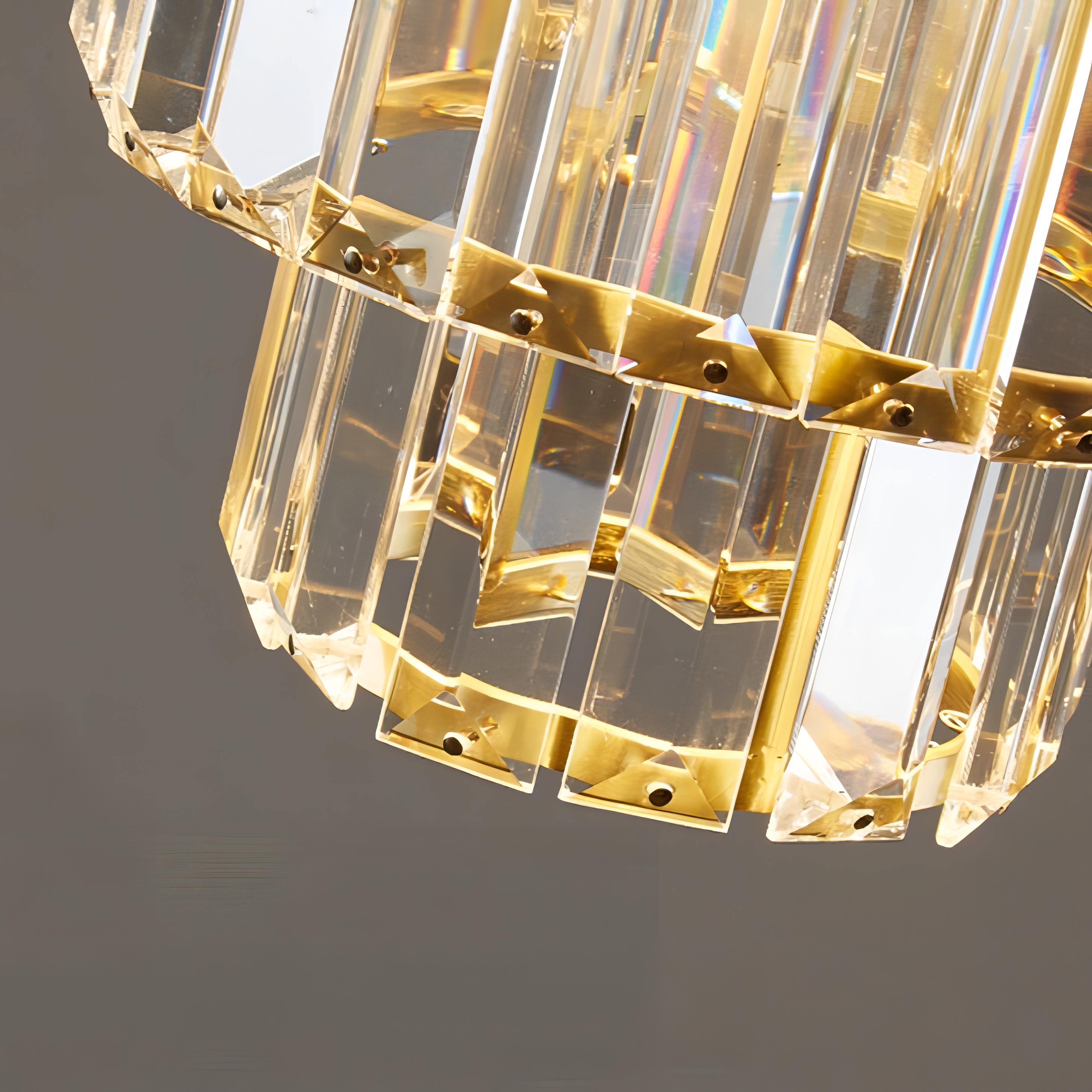 Fernando - Luxurious Crystal Ceiling Lamp for Elegant Spaces