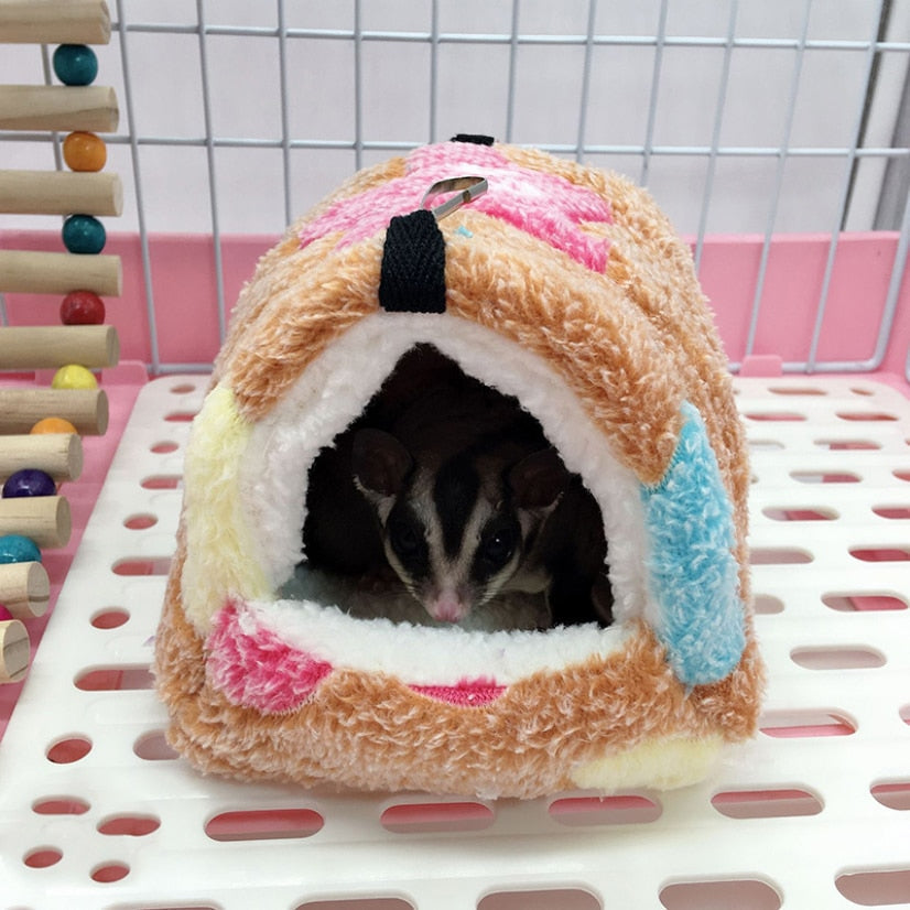 HarryHamster - Soft Hamster House with Hammock