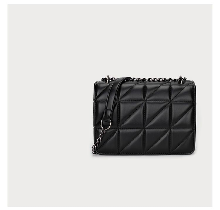 Lilly Luxury Bag – Designer Vintage Handbag with Check Pattern