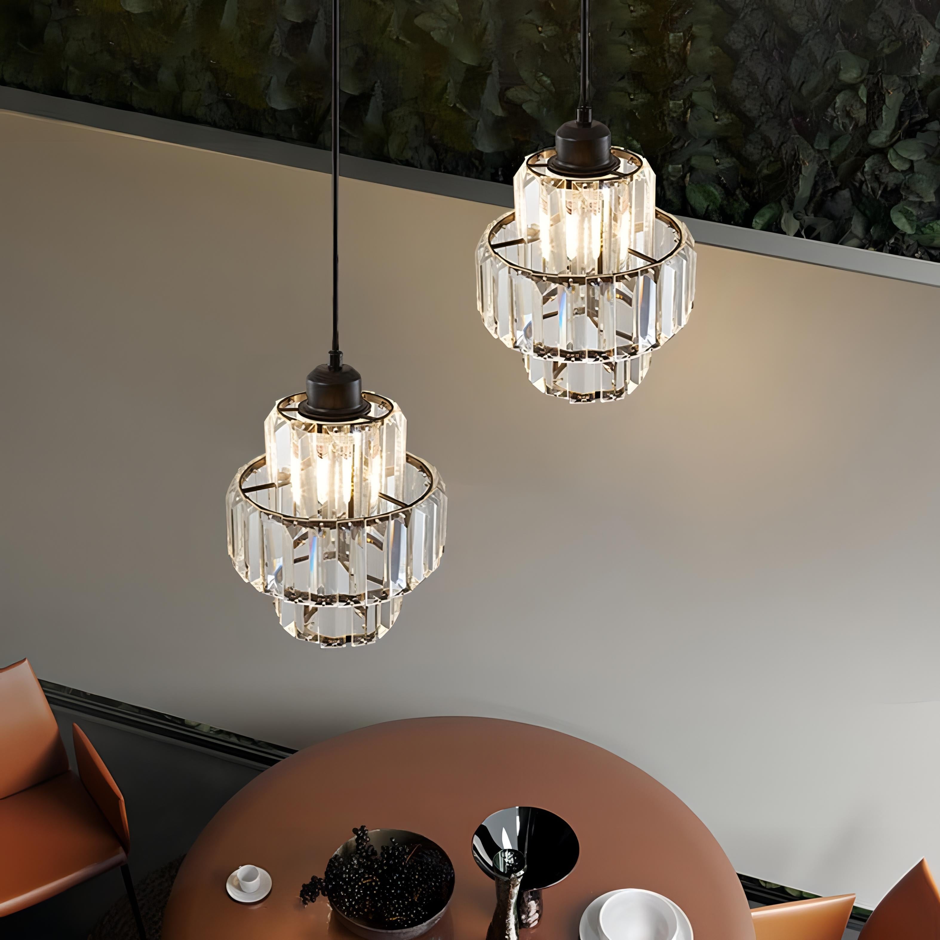Fernando - Luxurious Crystal Ceiling Lamp for Elegant Spaces