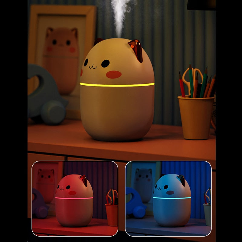GlowMist Humidifier - Stylish Air Purifier for the Home