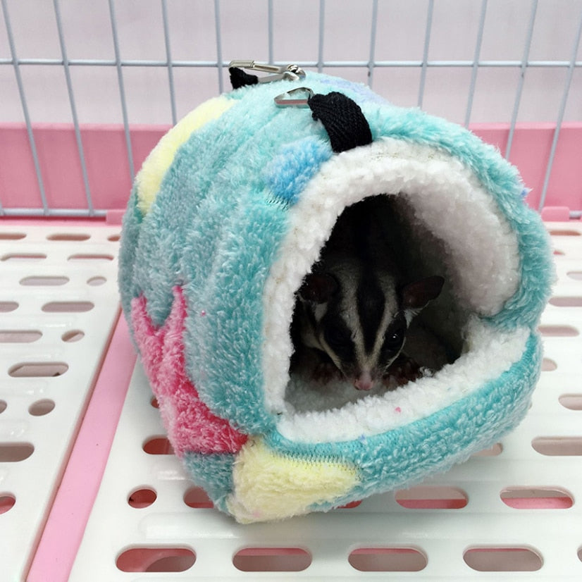 HarryHamster - Soft Hamster House with Hammock