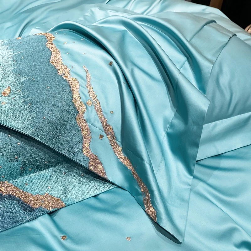 Imaginative Waters – Luxurious Egyptian Cotton Bed Linen Set