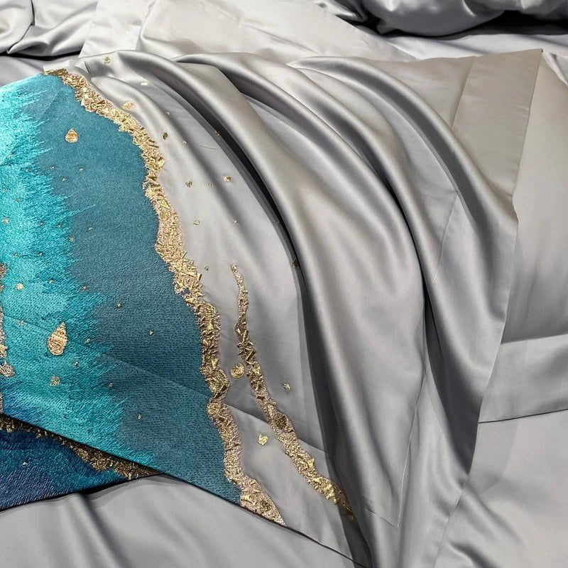 Imaginative Waters – Luxurious Egyptian Cotton Bed Linen Set
