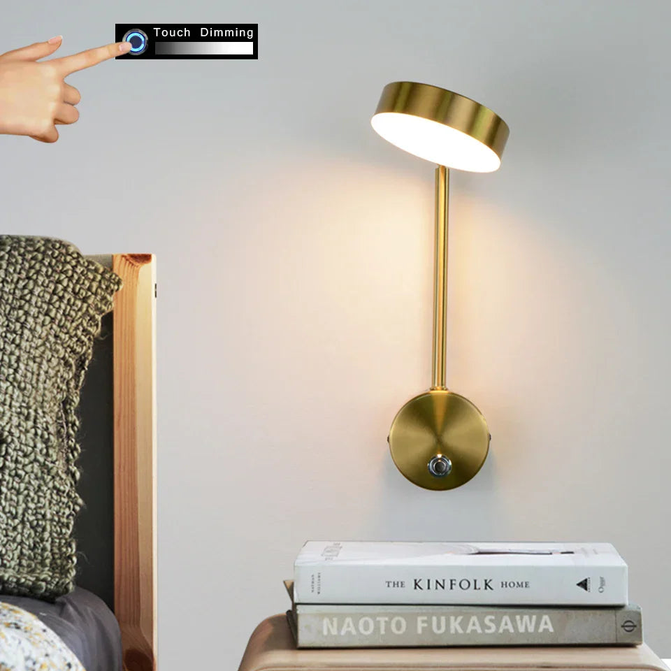 BrightLume – Stylish Dimmable LED Wall Lamp
