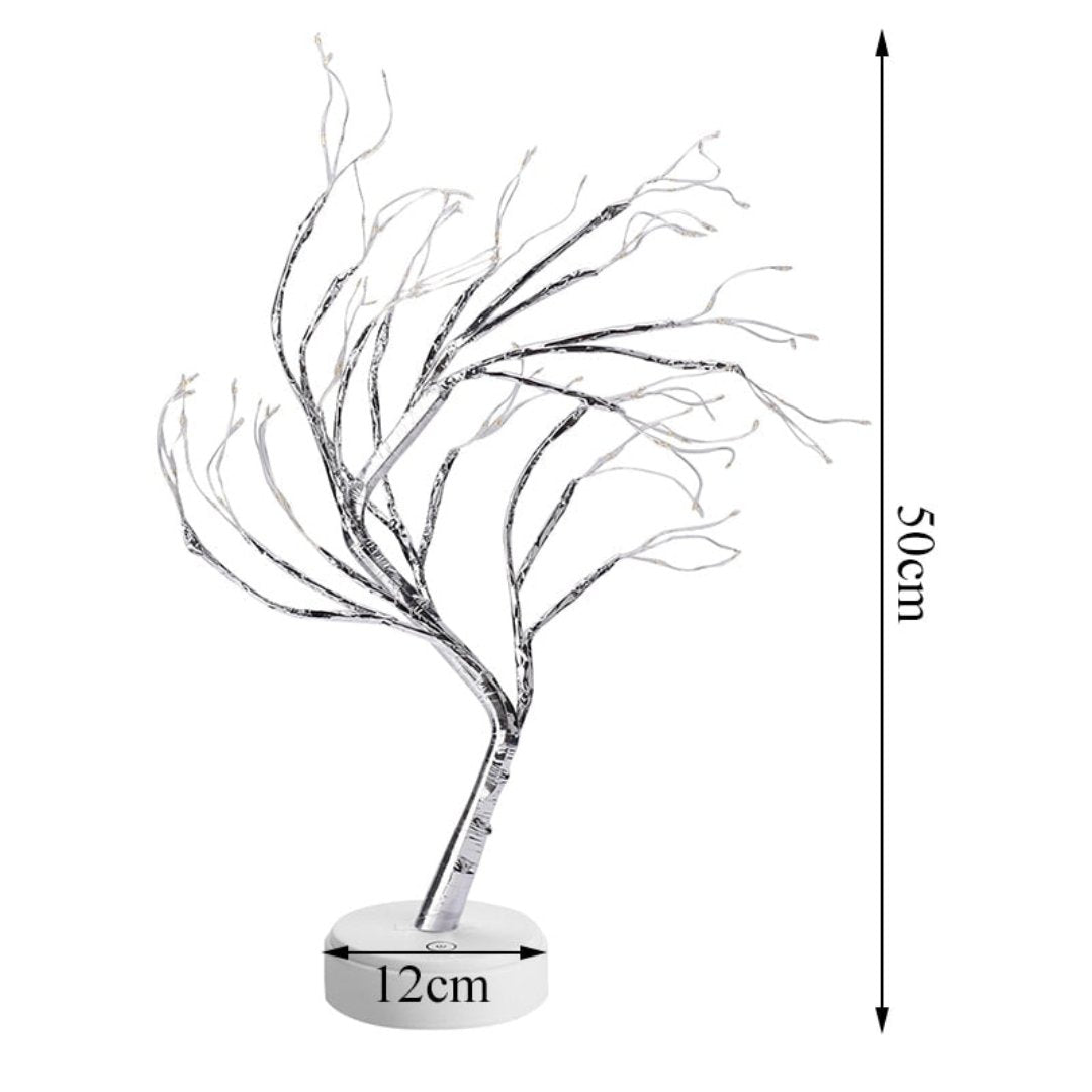 BrightTree Bordslampa - Elegant Bonsai Bordslampa för Stämningsfulla Rum och Barn