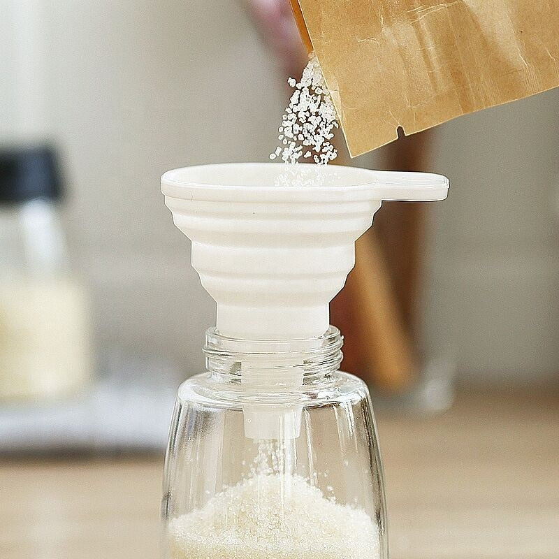 FoldEase Funnel - Practical Kitchen Tool for Quick Pours