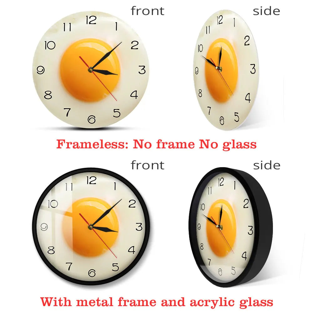 SunnySide Clock - Unique 3D Kitchen Wall Clock