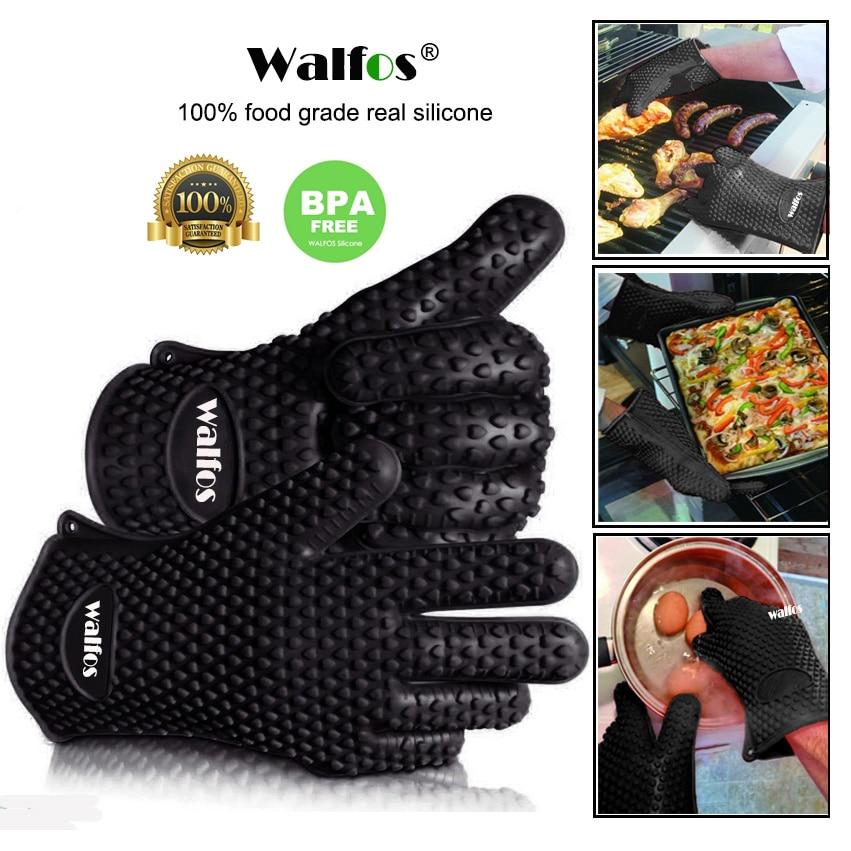 GrillGuard - Heat Resistant BBQ Gloves for Safe Cooking
