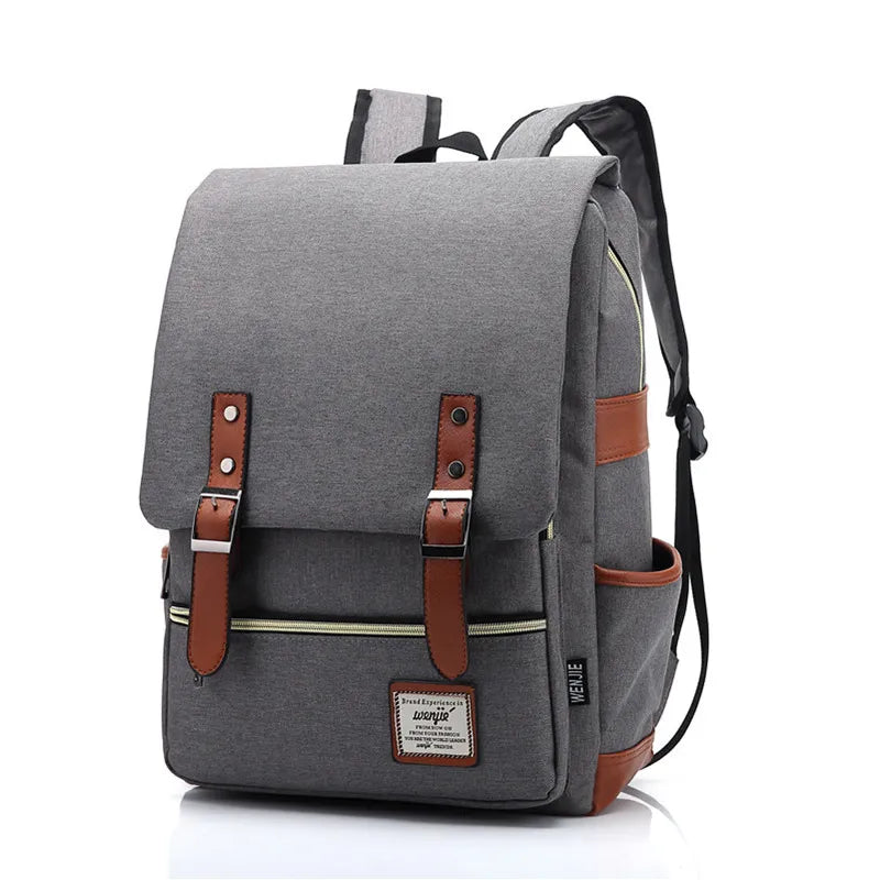 Vintage Oxford Backpack - Stylish Vintage Oxford Backpack for Adventurous Students and Travelers