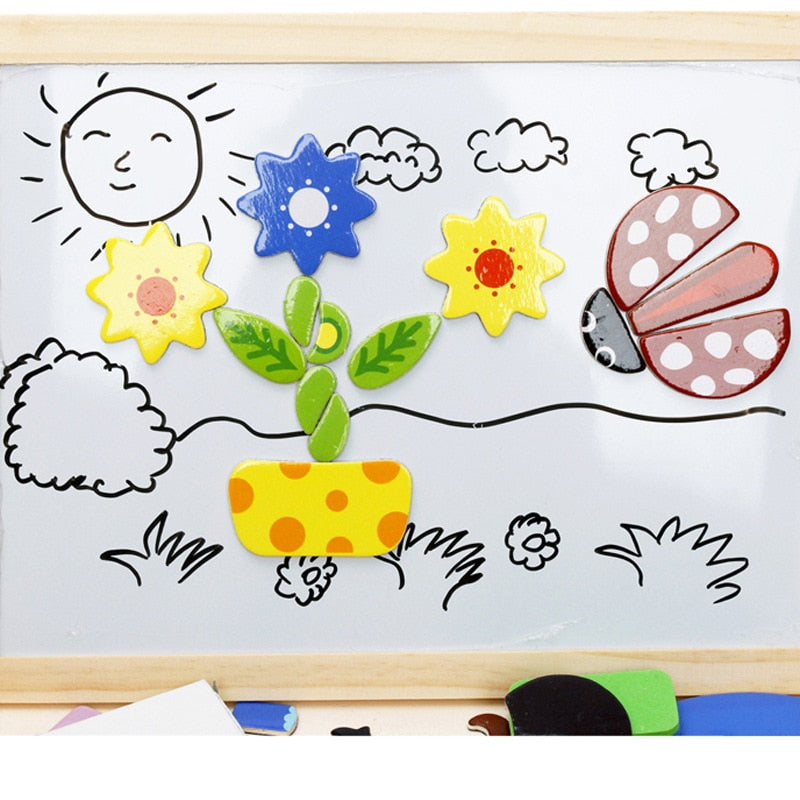 Woods™ - Creative Wooden Magnetic Game Board