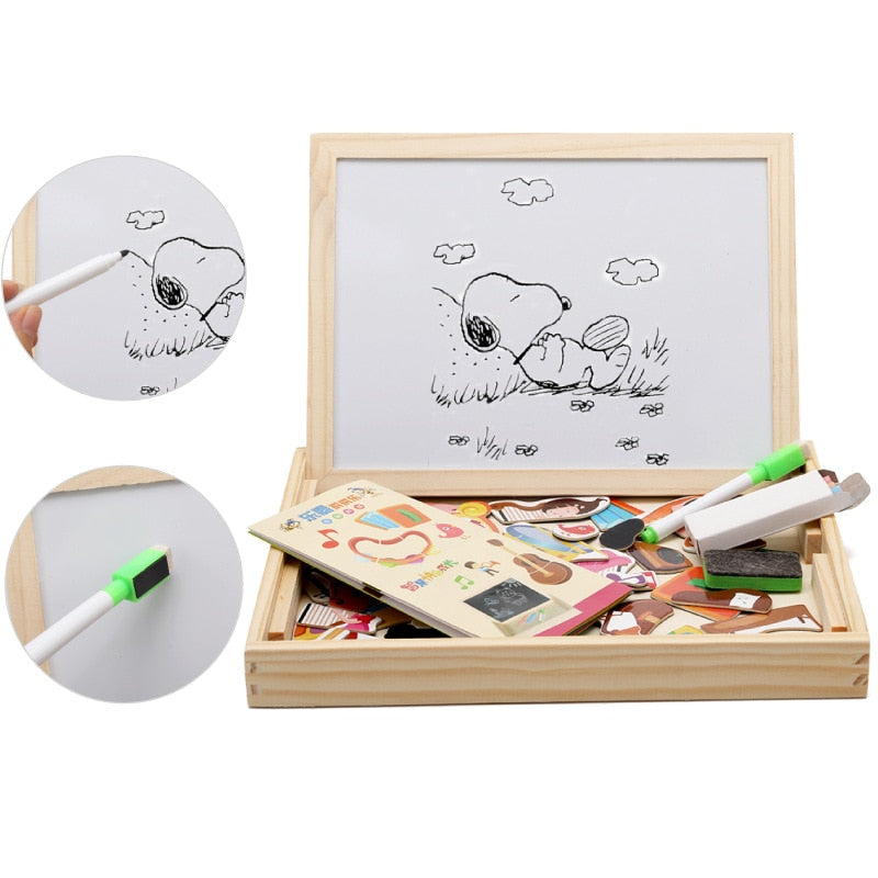 Woods™ - Creative Wooden Magnetic Game Board