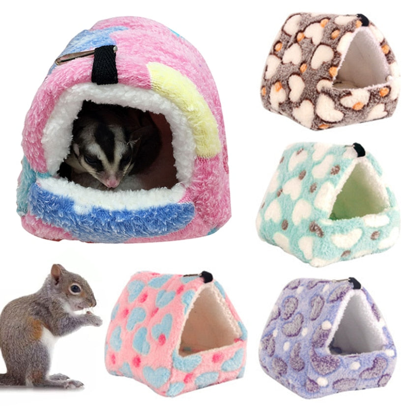 HarryHamster - Soft Hamster House with Hammock