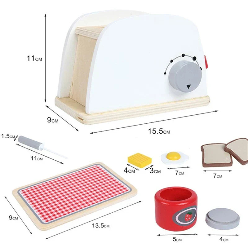 WoodPlay Set – Realistic Wooden Kitchen Playset
