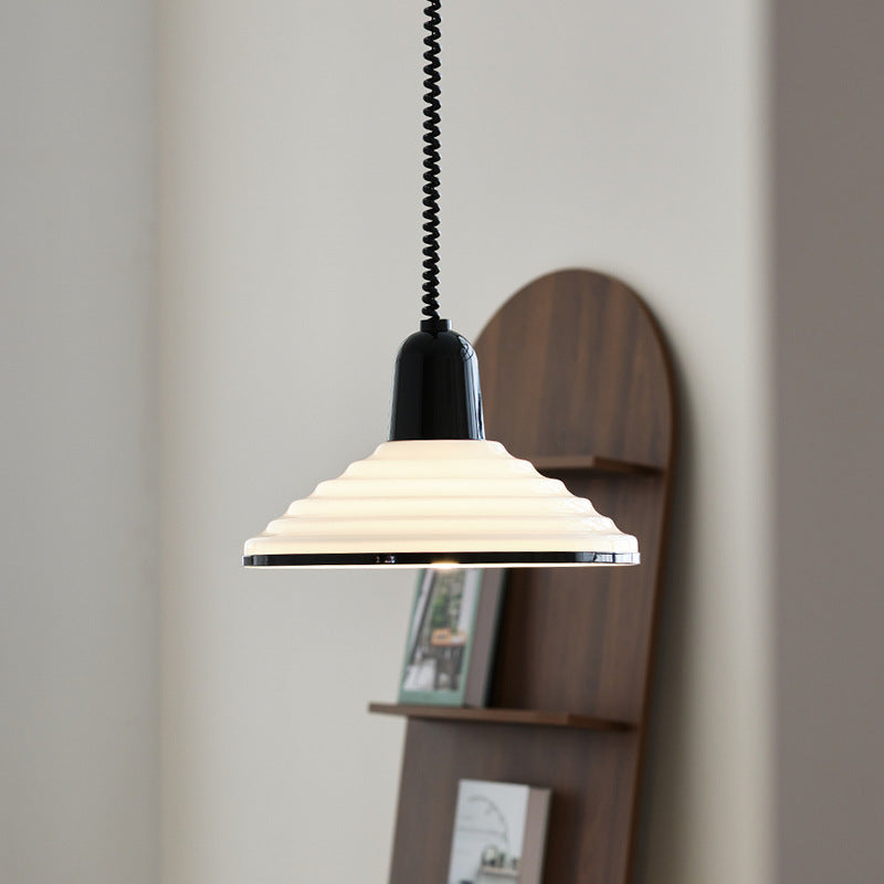 EclatCremeux Candelabra - Fine Cream-Colored Hanging Lamp