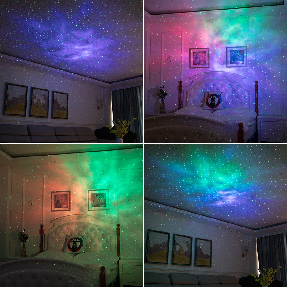 Alien Galaxy Laser Projector (Deluxe) - Starry Sky Projector