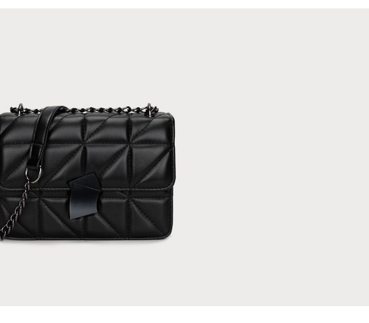Lilly Luxury Bag – Designer Vintage Handbag with Check Pattern