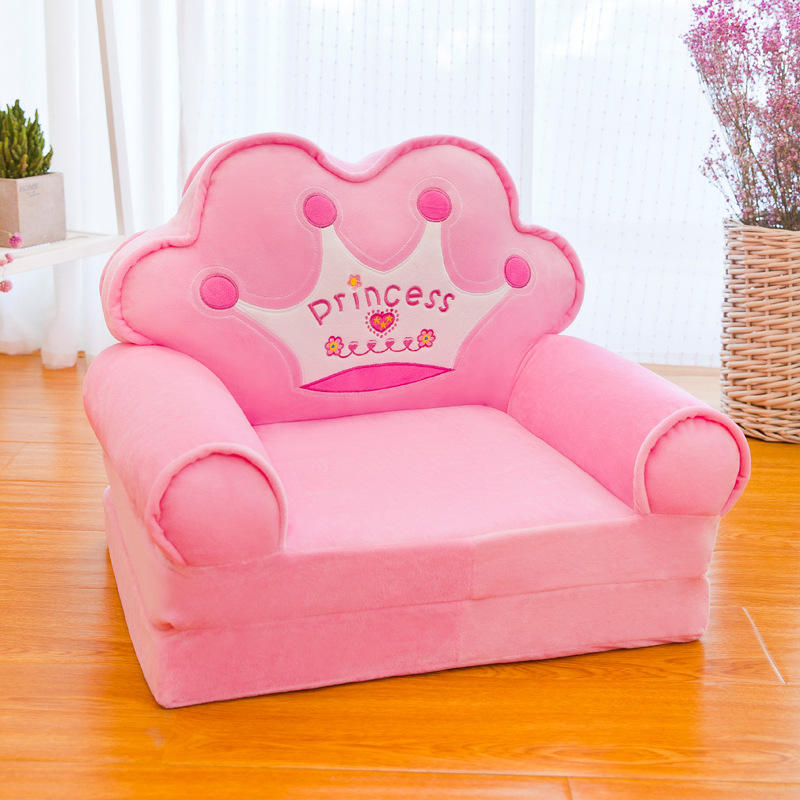 ComfyFold – Luxurious Folding Children's Sofa with Velvet for Kids