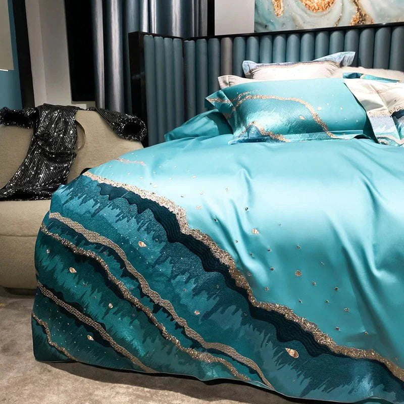 Imaginative Waters – Luxurious Egyptian Cotton Bed Linen Set