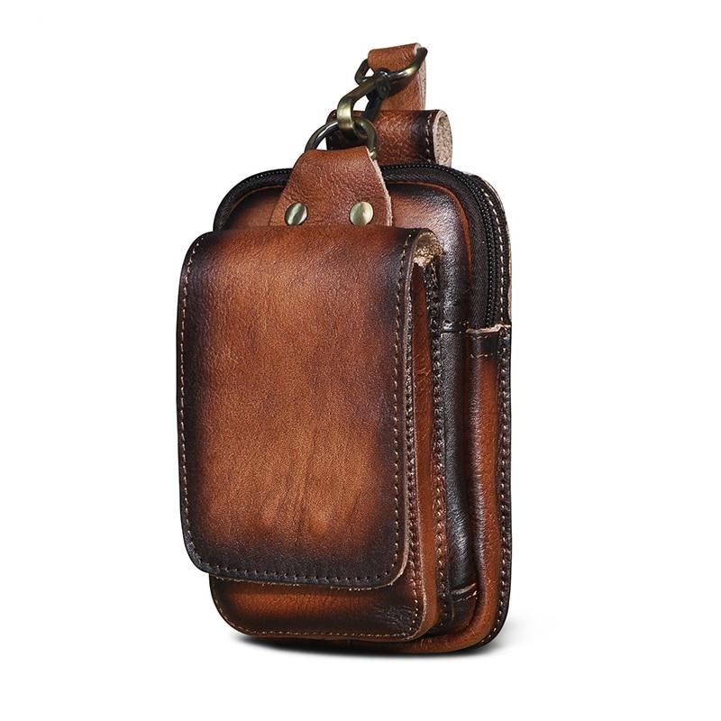 EliteGuard – Luxury Leather Carrying Strap for Men