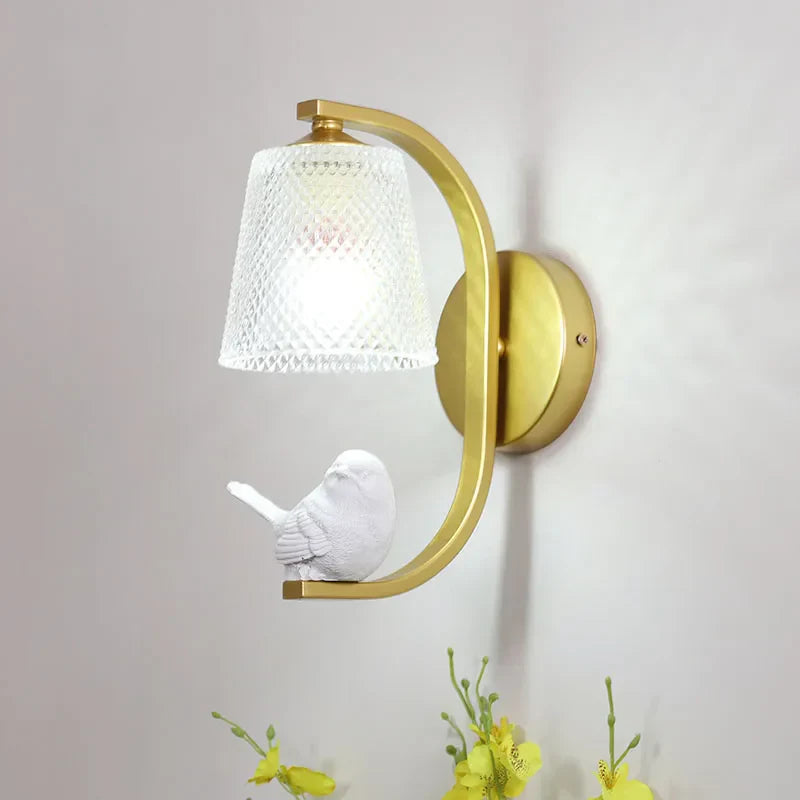 NordicBird Light – Trendy bird wall lamp for bedrooms