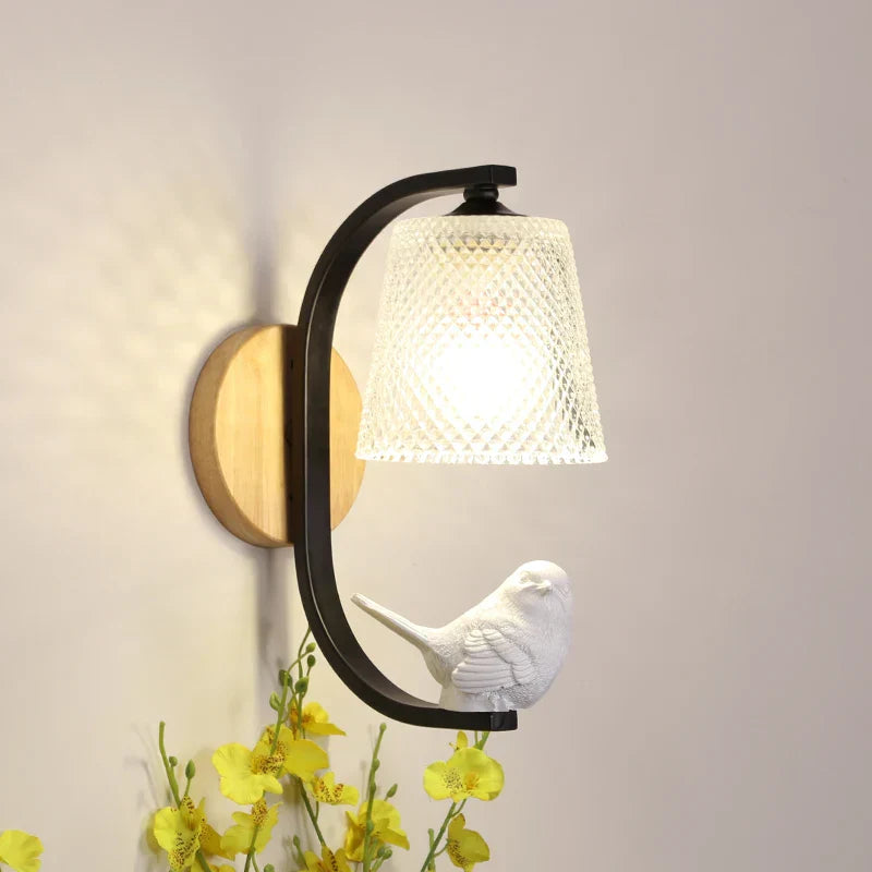 NordicBird Light – Trendy bird wall lamp for bedrooms