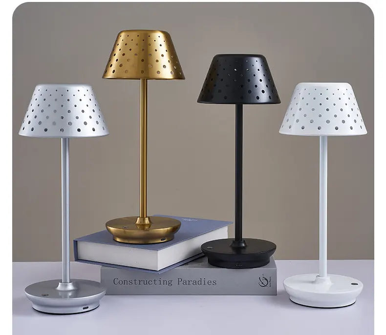 LuxeGlow – Portable LED table lamp for modern interiors
