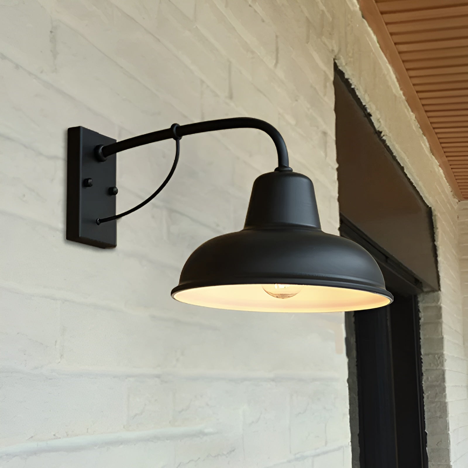 Vintage Farmhouse Lamp - Industrial Vintage Wall Lamp for Atmospheric Lighting